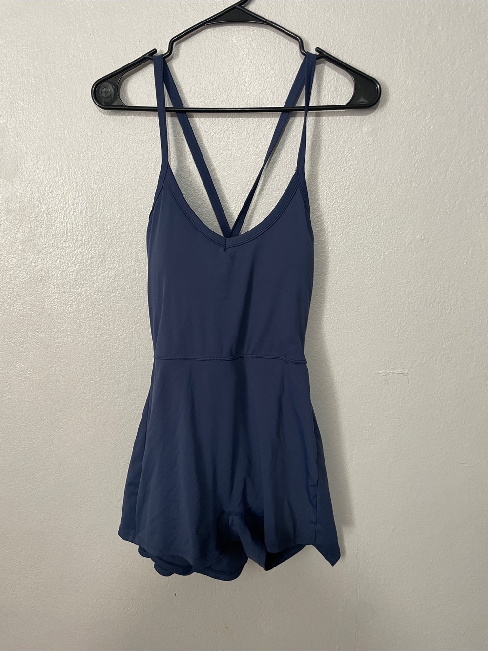 Kids Navy Blue One-Piece Romper